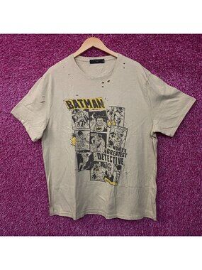 Junk Food Clothing Batman Comic Collage World Greatest Detective T-Shirt 2XL